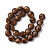 Handmade Gold Sand Lampwork Beads Strands LAMP-Q045-05A-2