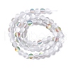 Synthetic Moonstone Beads Strands G-E573-01A-14-2
