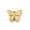 304 Stainless Steel Enamel Pendants STAS-B085-43G-2