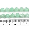 Natural Dyed White Jade Beads Strands G-H057-A22-11-5