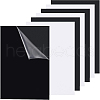 BENECREAT 6Sheets 2 Colors ABS Plastic Plates KY-BC0001-21-1