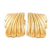 Ion Plating(IP) 304 Stainless Steel Stud Earrings for Women EJEW-L272-032G-01-1