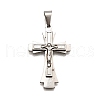 304 Stainless Steel Pendants STAS-B086-01P-02-1