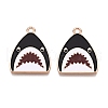 Alloy Enamel Pendants ENAM-T020-60A-1