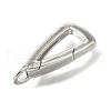 Brass Spring Gate Rings KK-V007-15P-2