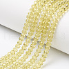 Glass Beads Strands EGLA-A034-T8mm-D03-1