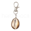 Natural Cowrie Shell Pendant Decorations HJEW-JM03170-01-4