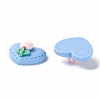 Opaque Resin Cabochons CRES-A050-16-4