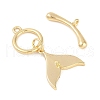 Brass Toggle Clasps KK-K391-22G-3