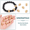 Unicraftale 8Pcs 304 Stainless Steel Beads STAS-UN0059-64C-5