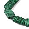 Synthetic Malachite Beads Strands G-S386-A04-4