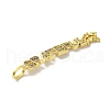 Brass Micro Pave Cubic Zirconia Pendants KK-Z042-19G-01-2
