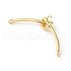 Brass Connector Charms KK-V016-05G-2