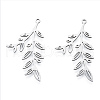 Non-Tarnish 201 Stainless Steel Pendants STAS-N090-LA968-1-2