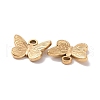 Ion Plating(IP) 304 Stainless Steel Charms X-STAS-C059-04G-3