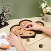 Wall Jewelry Display Cork Tray AJEW-WH0348-466D-3