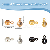 Unicraftale 32Pcs 4 Colors 202 Stainless Steel Tube Bails STAS-UN0048-17-3