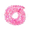 Synthetic Moonstone Beads Strands G-E573-01A-05-3
