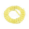 Transparent Glass Beads Strands GLAA-N052-03-C01-2