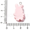 Opaque Resin Pendants RESI-V011-01B-3