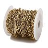 Ion Plating(IP) 304 Stainless Steel Oval Link Chains CHS-G039-10G-3