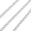 Brass Curb Chains KK-P304-02B-P-1