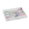 60Pcs 6 Colors Transparent Glass Bead Strands EGLA-FS0001-44-6