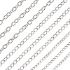  13M 3 Style Aluminium Cable & Textured Curb Chains CHA-TA0001-20-3