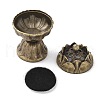 Alloy Incense Burner DJEW-D300-01F-AB-2