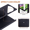 Zinc Alloy Wall Mounted Cylinder Tube Display Rack AJEW-WH0542-049-4