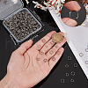 Beebeecraft 800Pcs 4 Styles 304 Stainless Steel Split Rings STAS-BBC0006-17-3