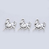 Tibetan Style Alloy Pendants TIBE-R316-041AS-RS-1