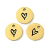Ion Plating(IP) 304 Stainless Steel Manual Polishing Charms STAS-C075-17G-3