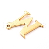 PVD Vacuum Plating  304 Stainless Steel Charms STAS-H112-M-G-3