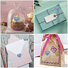 Round Dot Laser Style PVC Decorative Sticker Rolls DIY-WH0453-44A-6