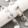 Natural White African Opal Beads Strands G-Q183-B11-01-1