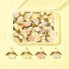 30Pcs Heart Acrylic Pendants PALLOY-FS00024-11