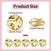 15Pcs Brass Spacer Beads KK-LP0001-04-2