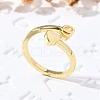 Brass Cuff Rings for Women RJEW-U044-G-1
