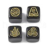 4Pcs 4 Styles Natural Obsidian Display Decorations G-F786-03A-07-1