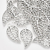 Tibetan Style Alloy Pendants TIBEP-S319-040AS-RS-2