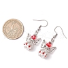 Angel Handmade Glass Seed Beads Dangle Earrings for Women EJEW-MZ00394-05-3
