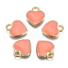 Alloy Enamel Charms ENAM-S121-041H-1