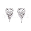 Anti-Tarnish 925 Sterling Silver Pendant Bails STER-T007-86P-2