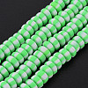 Handmade Polymer Clay Beads Strands CLAY-N008-042H-2
