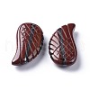 Natural Tiger Iron Pendants G-E435-F-24-2