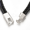 Imitation Leather Bracelet Making MAK-R024-06-5