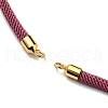 Nylon Cords Necklace Making AJEW-P116-03G-01-2