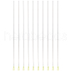 BENECREAT 10Pcs 304 Stainless Steel Blunt Tip Dispensing Needle with PP Luer Lock FIND-BC0005-11-1