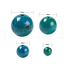 340Pcs 4 Sizes Synthetic Chrysocolla Beads G-LS0001-31-3